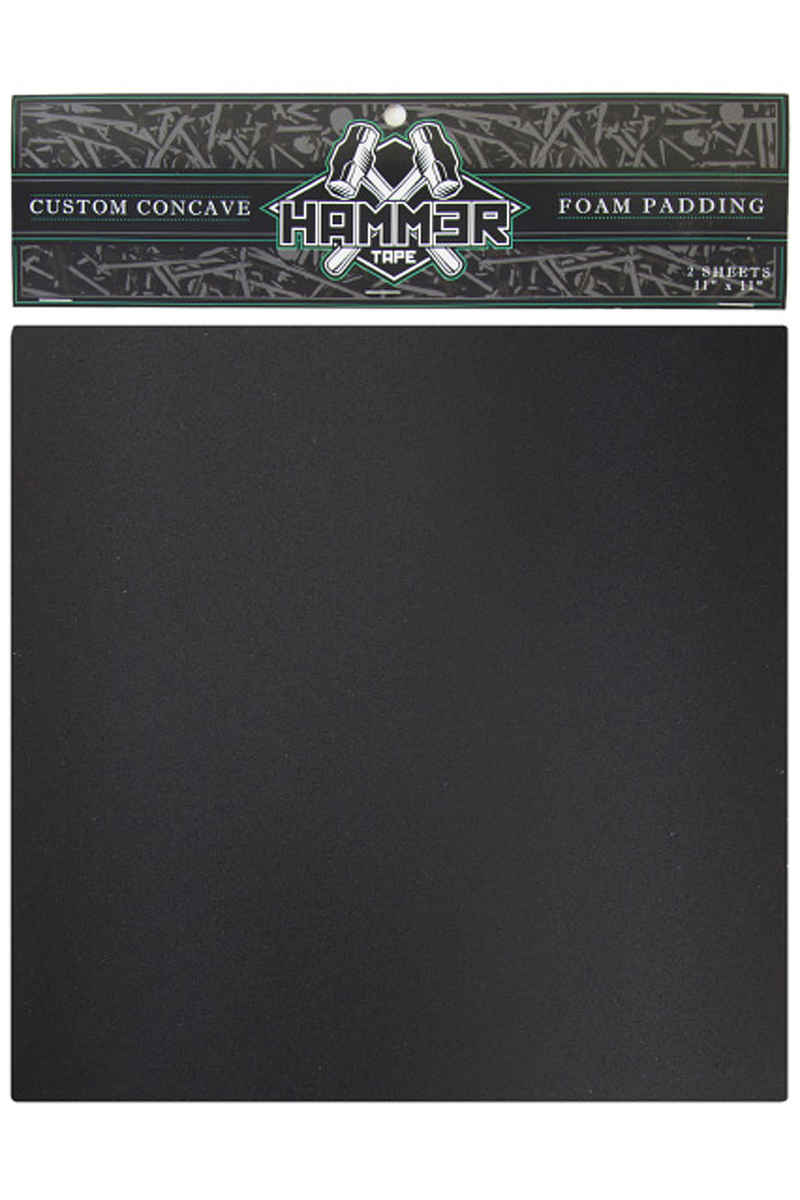 Landyachtz Hammer 11" x 11" Custom Concave Foam Grip Skate (black) 2 Pack