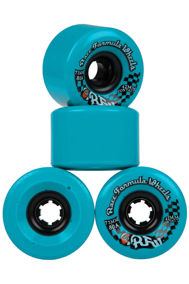 Sector 9 Race Formula 73mm 80A CS Wiel 2014 (blue) 4 Pack