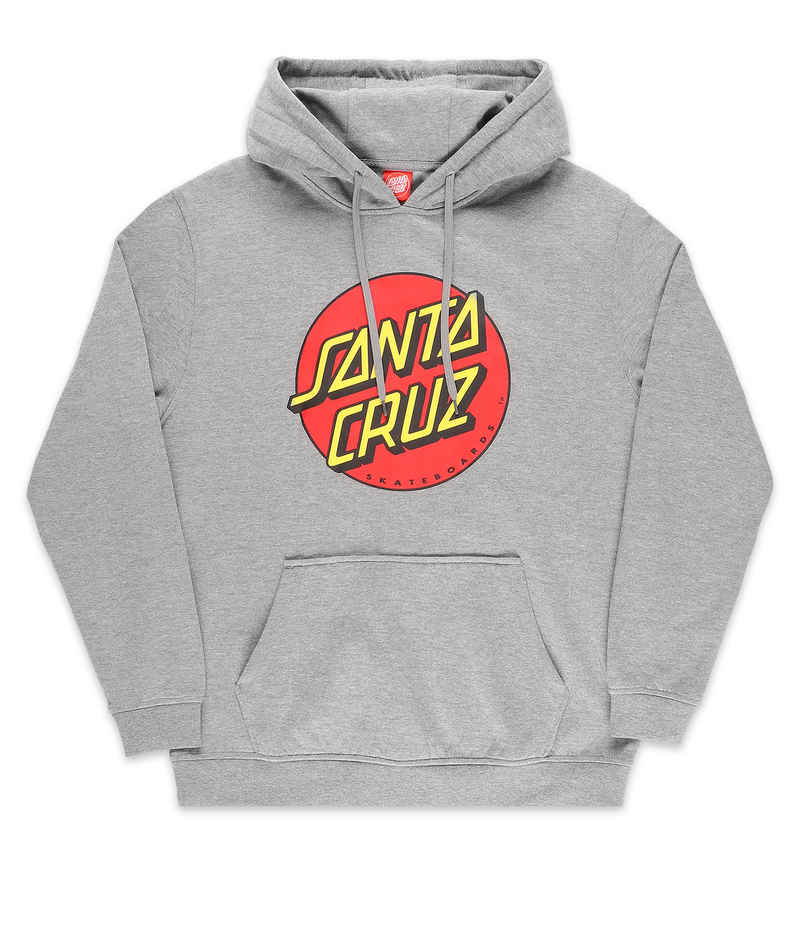 Santa Cruz Classic Dot sweat à capuche (dark heather)