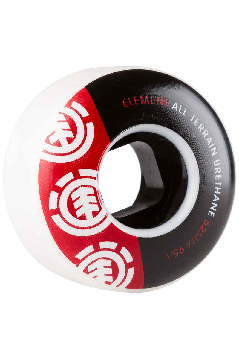 Element Section TW 52mm Rollen (black red white) 4er Pack