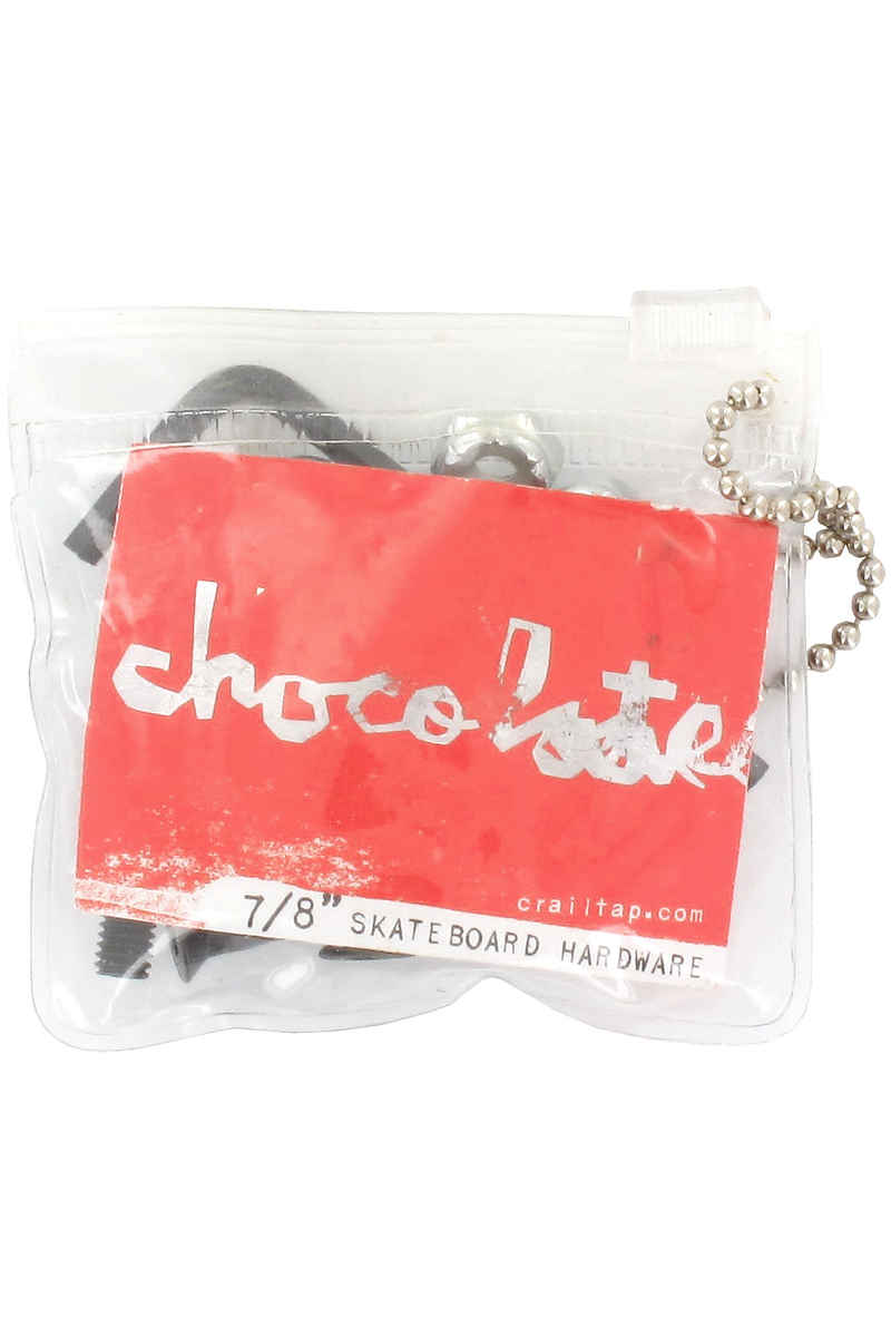 Chocolate 7/8" Montageset (black) Senkkopf Inbus