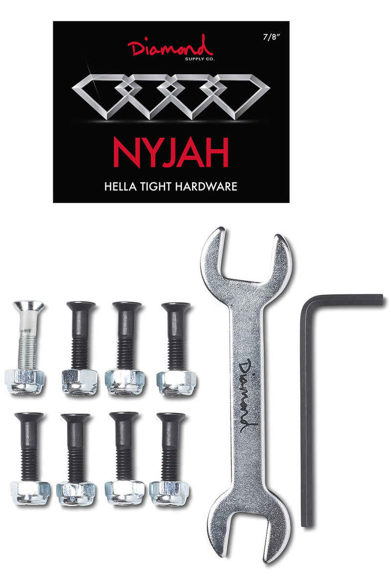Diamond Huston Signature 7/8" Set de vis (black) Flathead (tête fraisée) allen