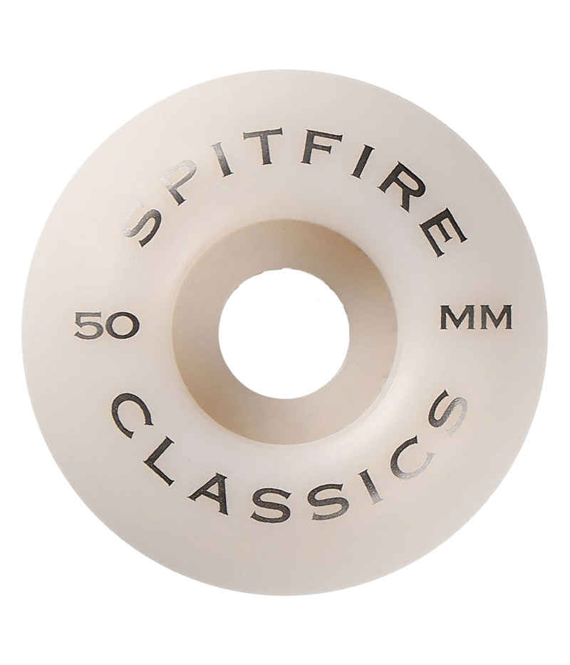 Spitfire Classic Wheels (white) 50mm 99A 4 Pack