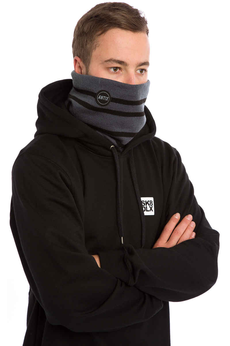Antix Greyhound Neckwarmer (grey black)