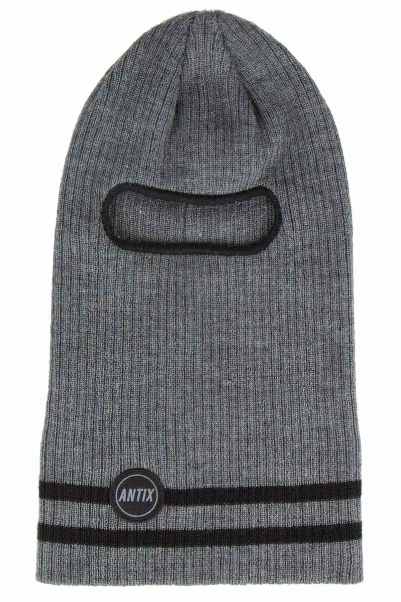 Antix Facemask Neckwarmer (grey melange)