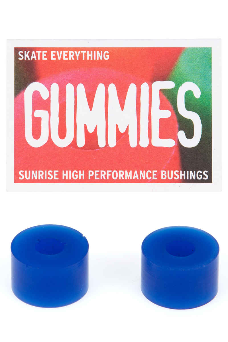 Sunrise Gummies Double Barrel 75A Bushings (blue) 2 Pack