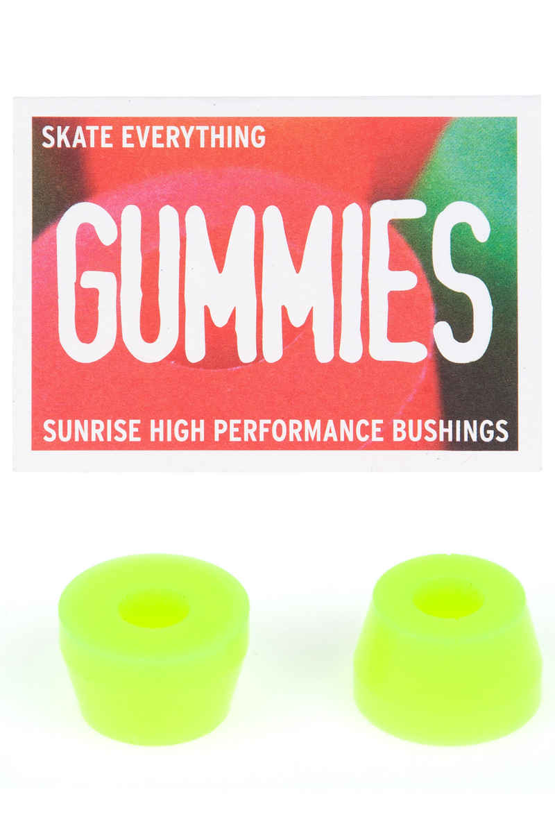 Sunrise Gummies Double Cone 85A Bushings (yellow) 2 Pack