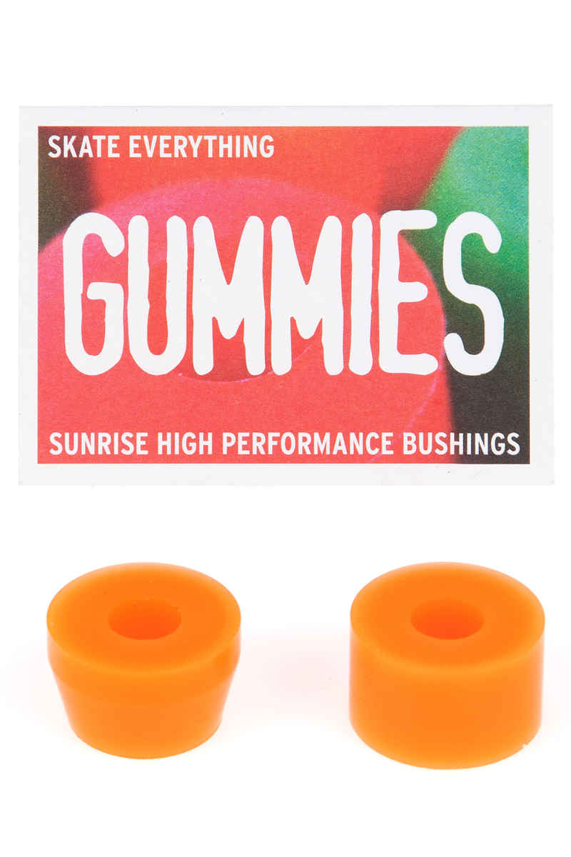 Sunrise Gummies Barrel Cone 80A Bushings (orange) 2 Pack