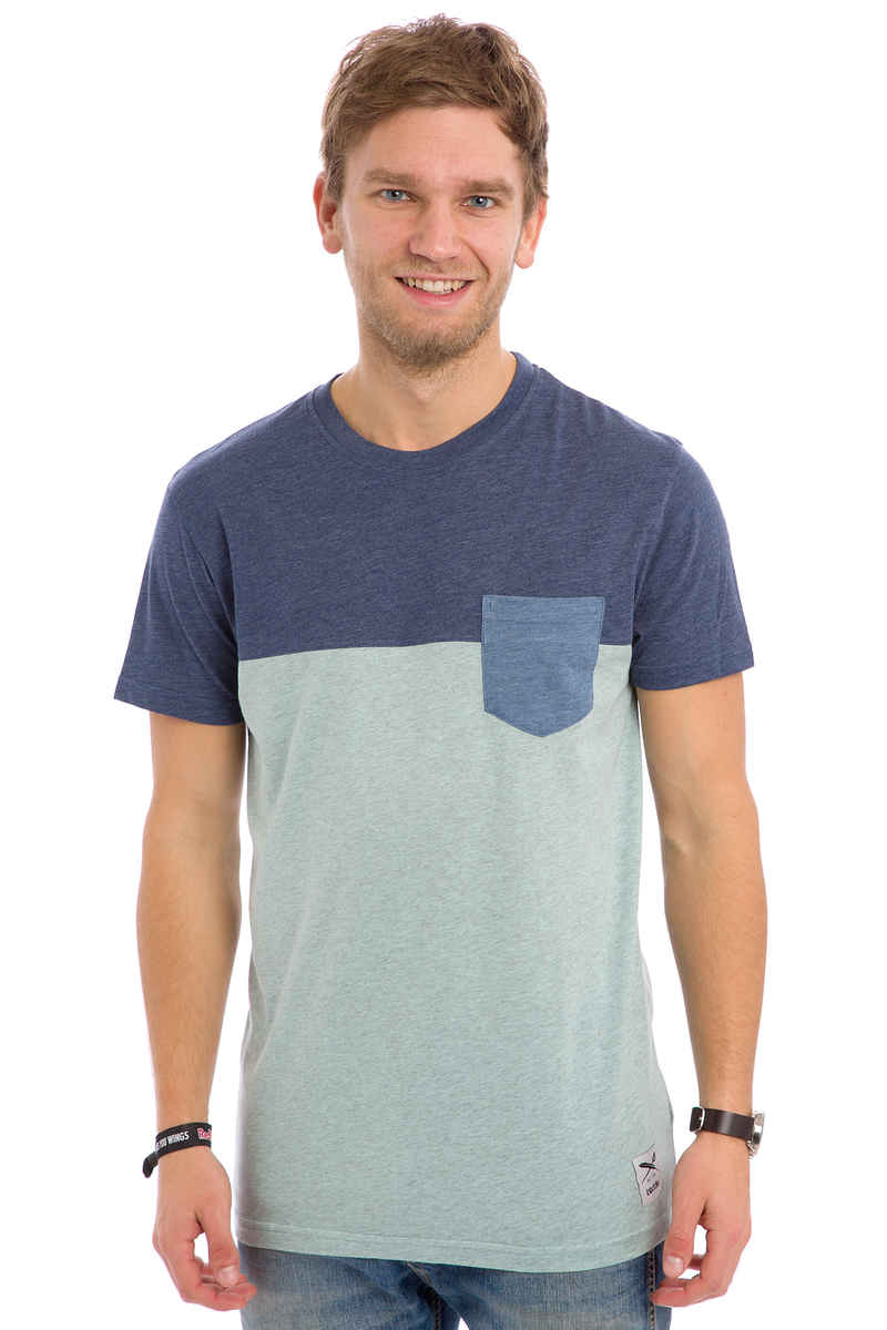 Iriedaily Block Pocket T-Shirt (mintgrey)