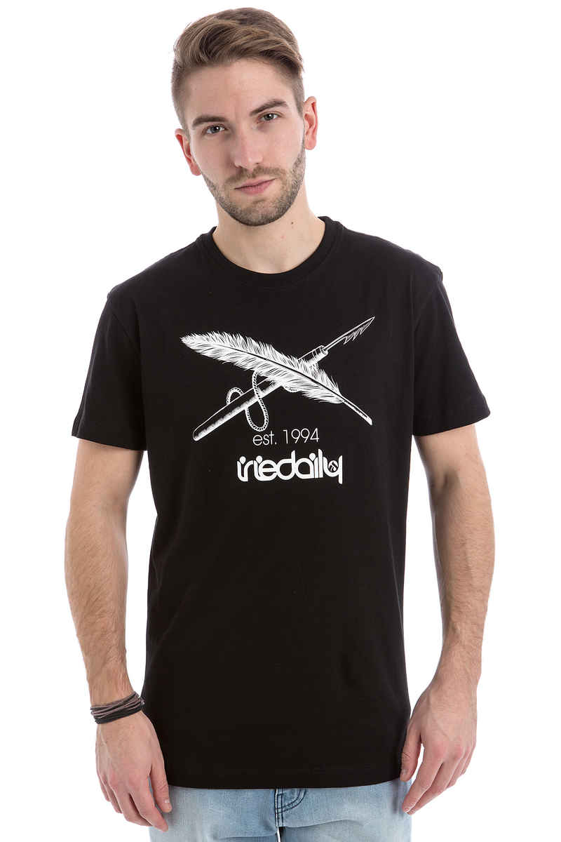 Iriedaily Harpoon Flag T-Shirt (black)