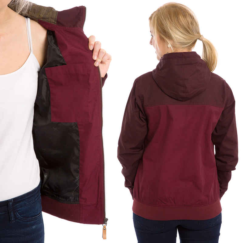 Iriedaily Spice Sail Veste women (maroon)