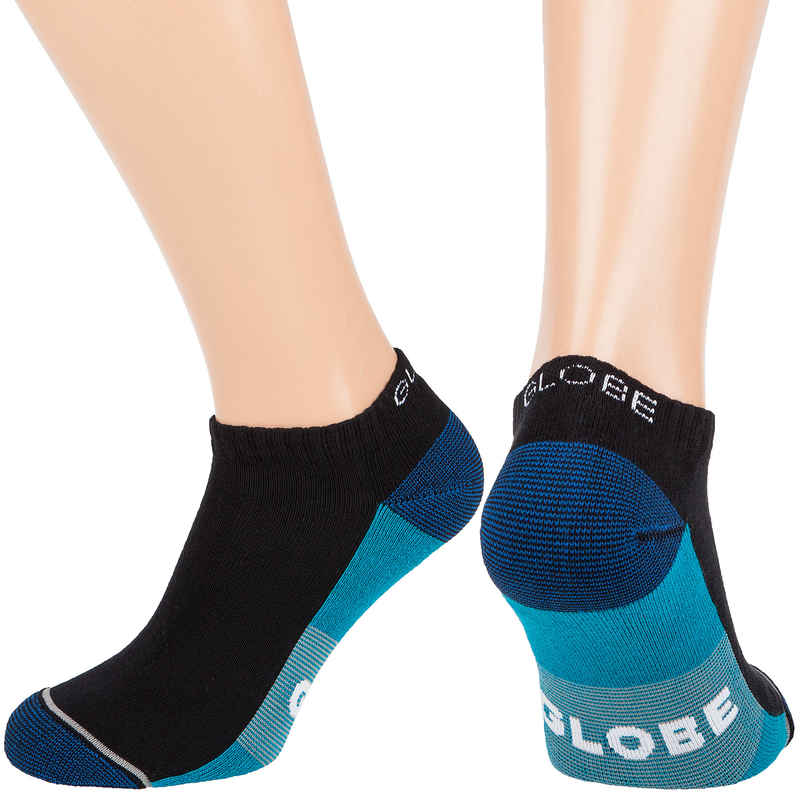 Globe Evan Ankle Sokken US 7-11 (white navy black) 5 Pack