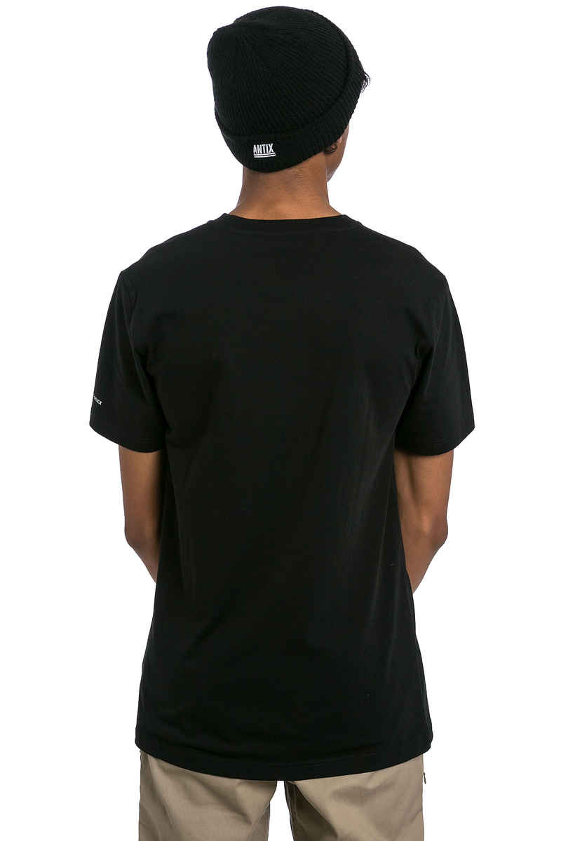 Cleptomanicx Möwe T-Shirt (black creme)