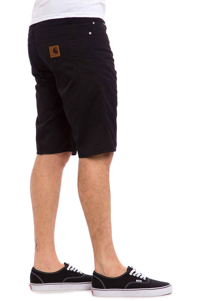 Carhartt WIP Davies Questa Shorts (black rinsed)