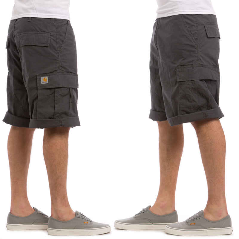 Carhartt WIP Cargo Columbia Shorts (blacksmith rinsed)