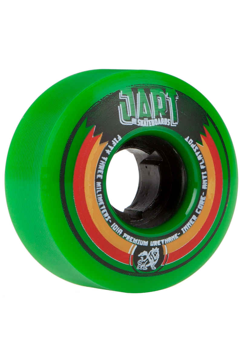 Jart Skateboards Kingston 53mm Wheels (green) 4 Pack