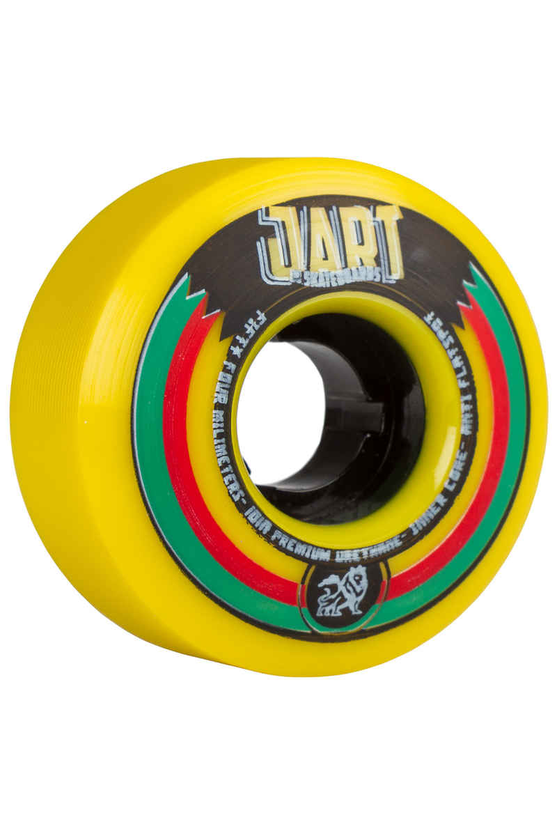 Jart Skateboards Kingston 54mm Wheels (yellow) 4 Pack