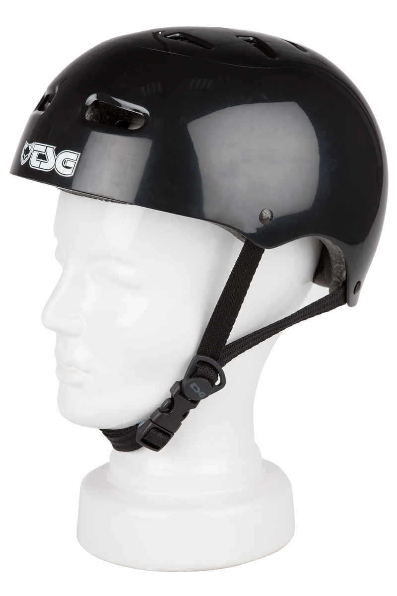 TSG Skate/BMX-Injected-Colors Casco (black)