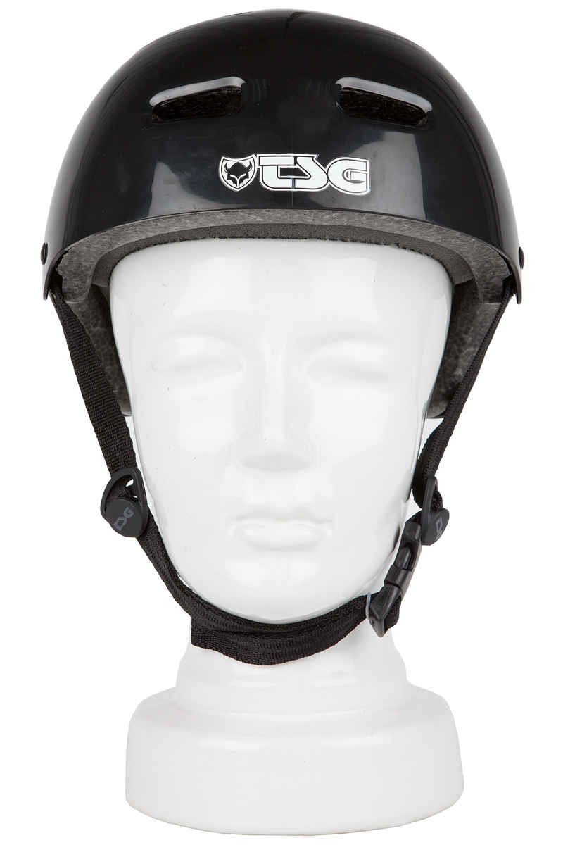 TSG Skate/BMX-Injected-Colors Casco (black)