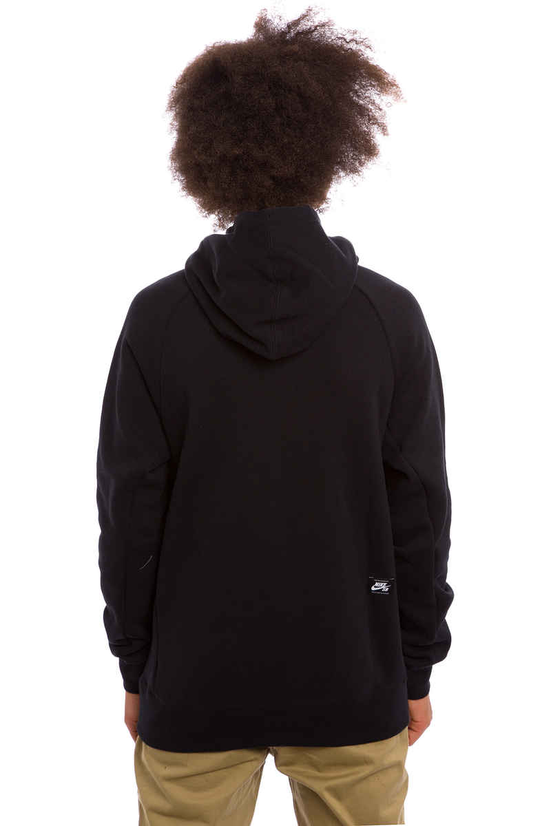Nike SB Icon Hoodie (black white black)
