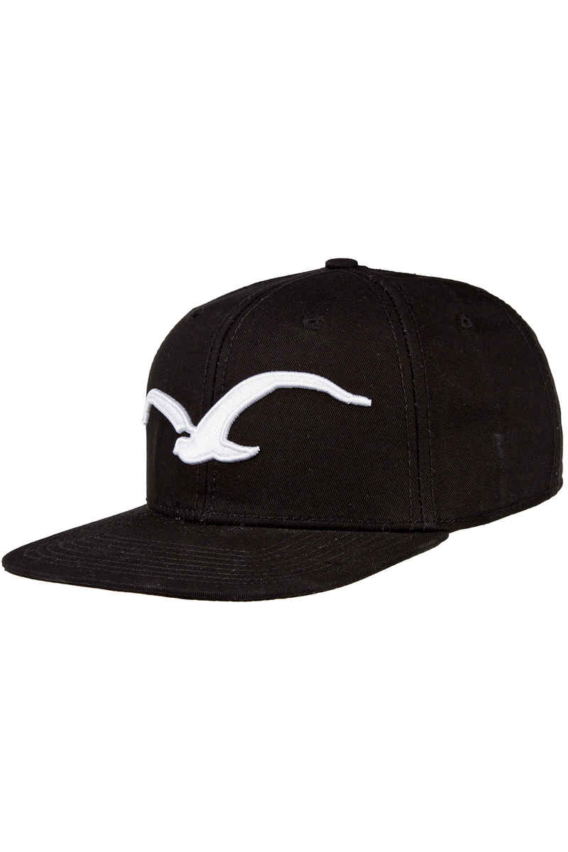 Cleptomanicx Möwe Snapback Cap (black)