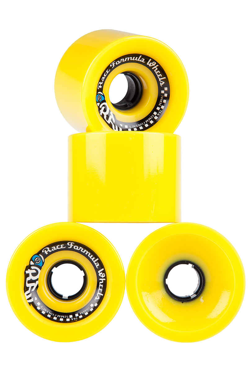 Sector 9 Race Formula OS Ruote (yellow) pacco da 4 70mm 78A