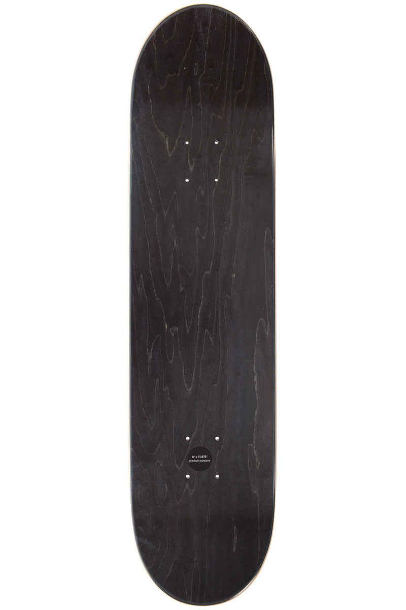 Inpeddo Brusher 8" Planche Skate (white black)