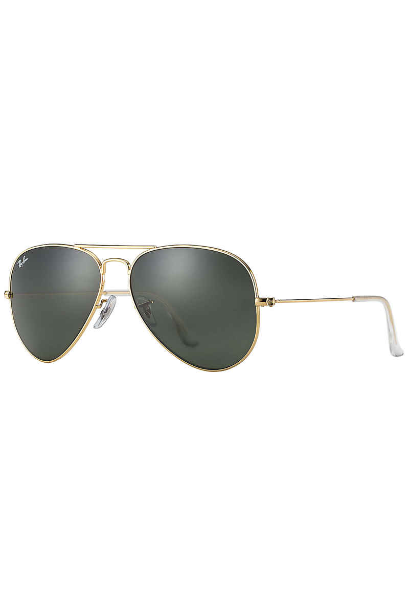 Ray-Ban Aviator Large Metal Sonnenbrille 58mm (gold grey green)