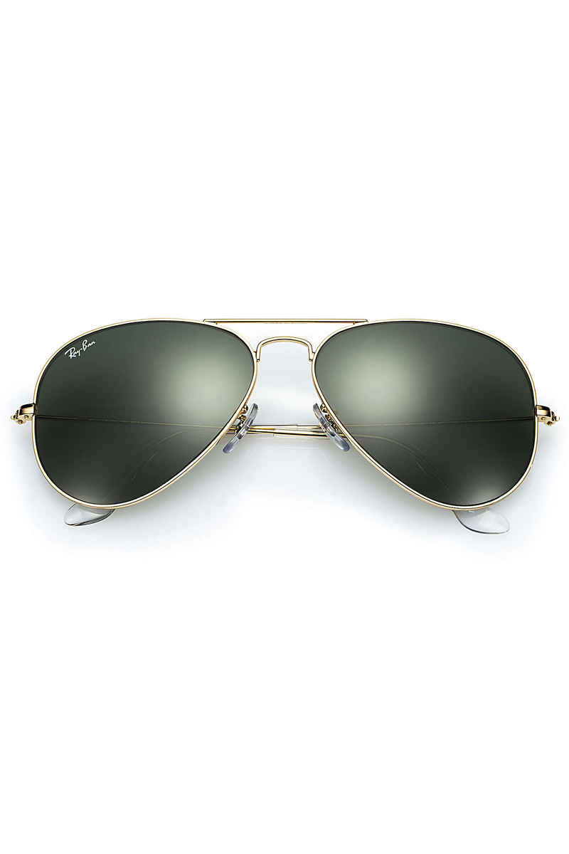Ray-Ban Aviator Large Metal Sonnenbrille 58mm (gold grey green)