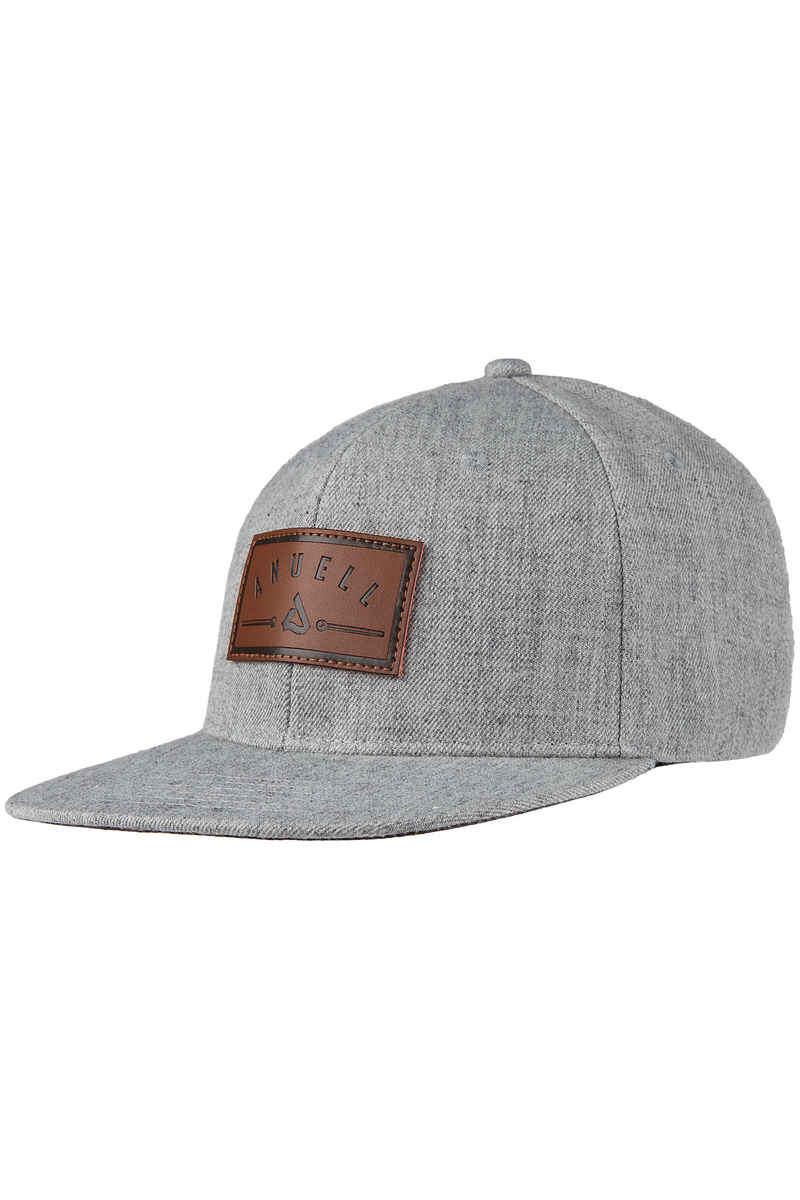 Anuell Graham Snapback Gorra (heather grey)