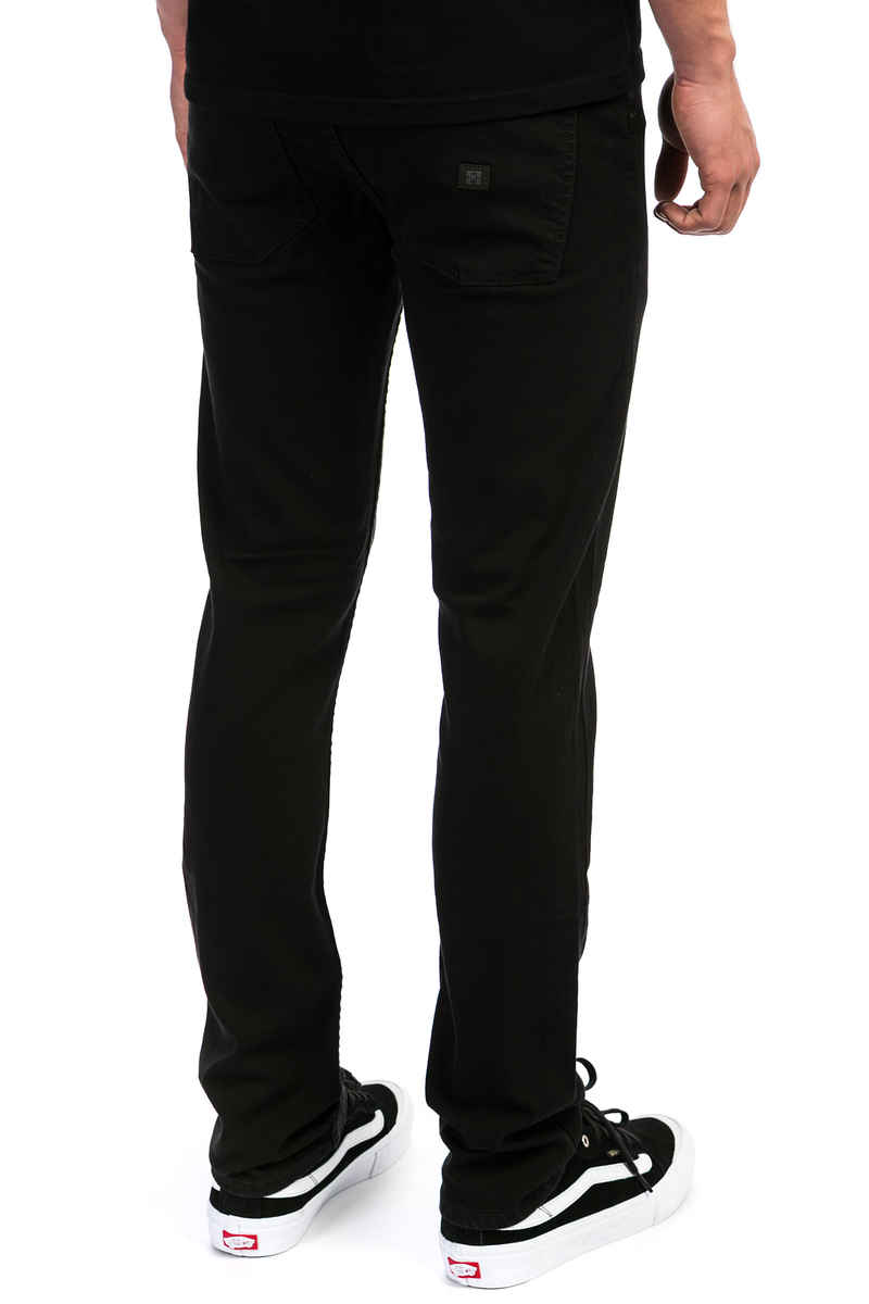 KR3W K Slim Jeans (jet black)