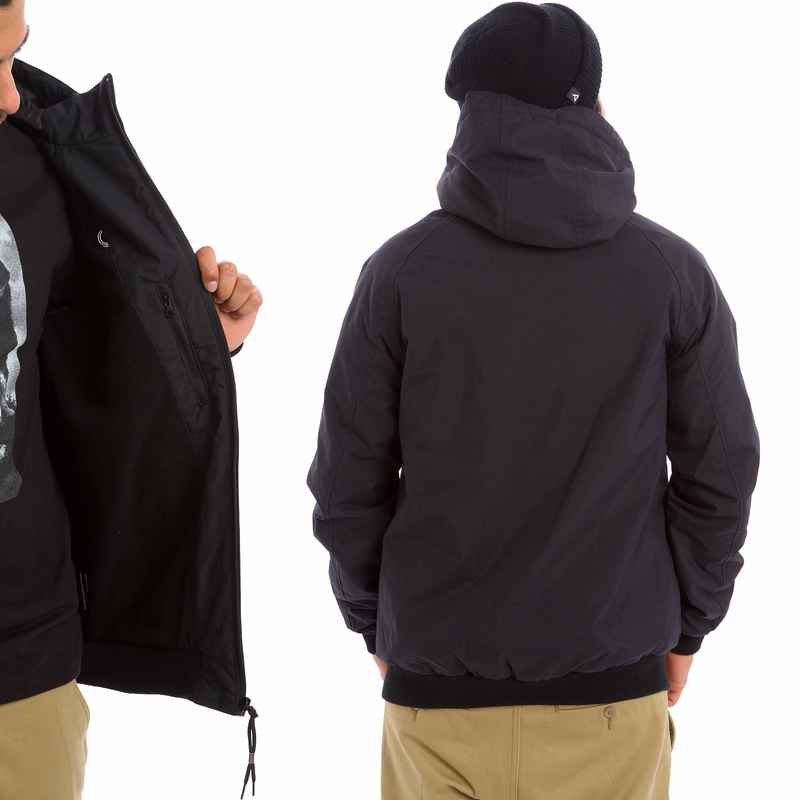 Cleptomanicx Simplist Jacket (black)