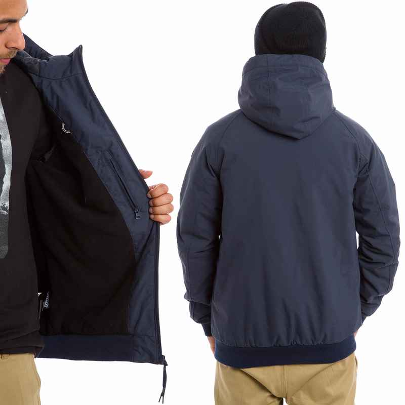 Cleptomanicx Simplist Jacke (dark navy)
