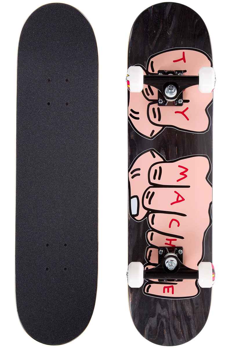 Toy Machine Fists Woodgrain Mini 7.375" Complete-Board
