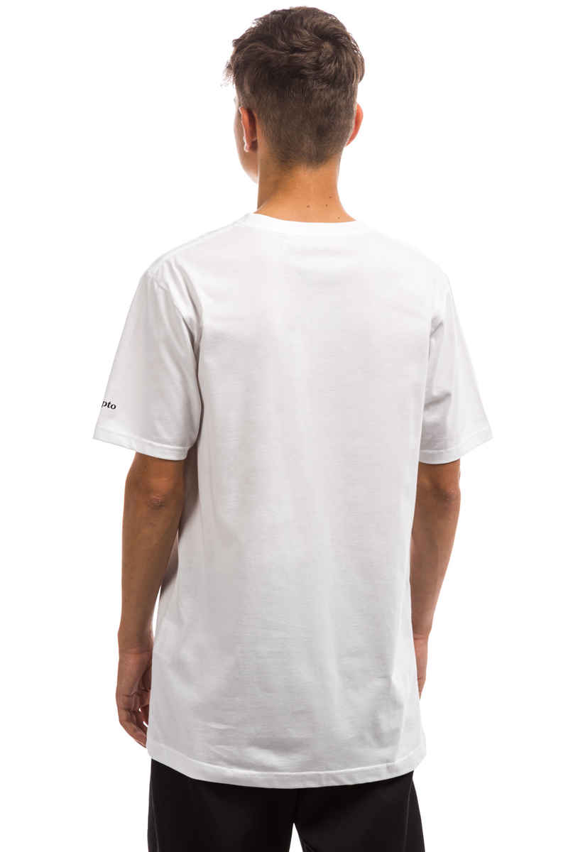Cleptomanicx Möwe T-Shirt (white black)