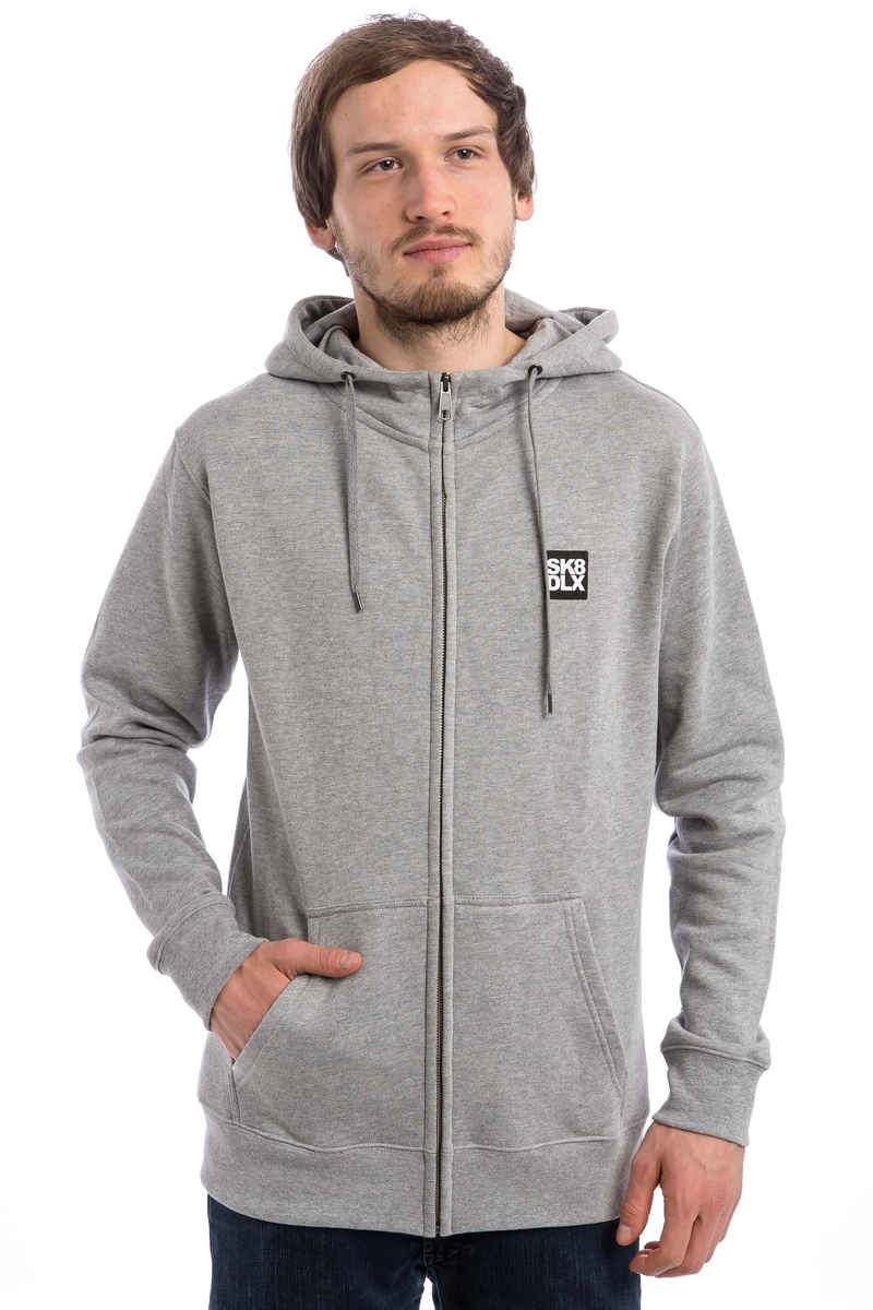 SK8DLX Coresk8 Zip-Hoodie (heather grey)