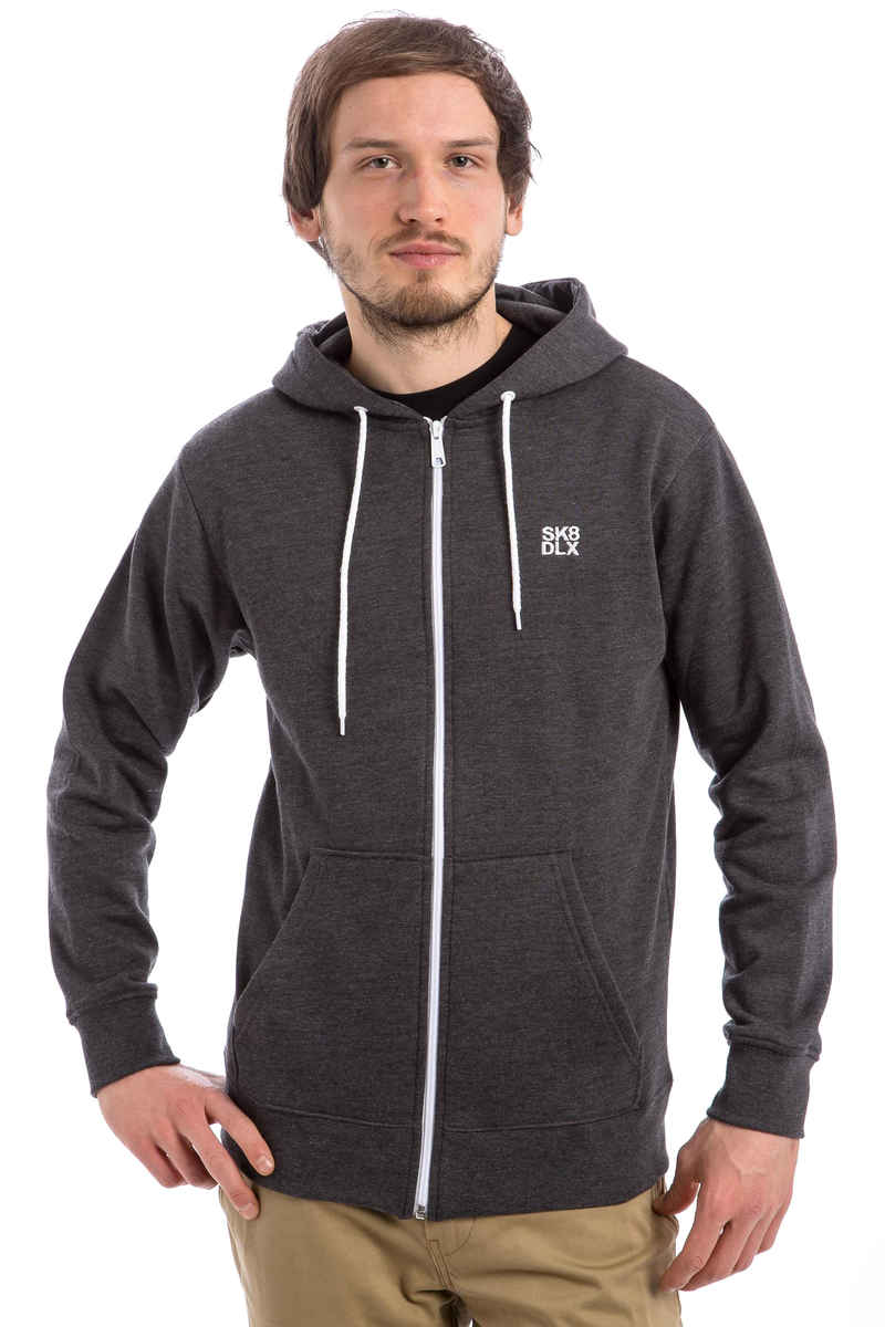 SK8DLX Classic Felpa Hoodie con zip