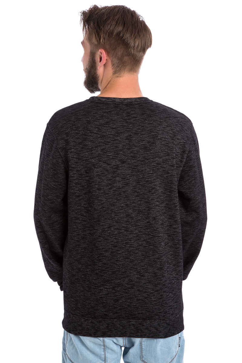 Iriedaily Slub Logo Sweatshirt (black melange)