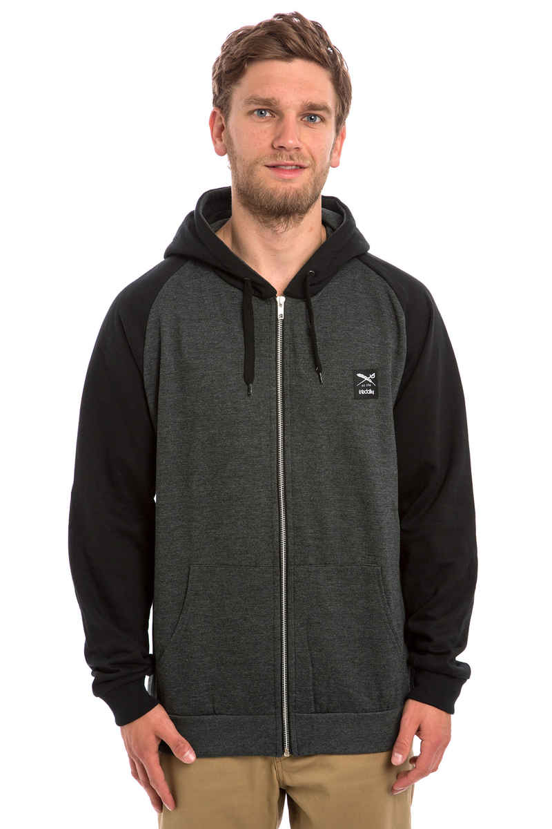 Iriedaily De College Zip-Hoodie (black)