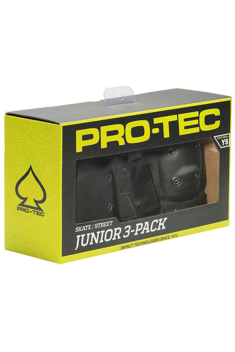 PRO-TEC Street Gear Set de protección kids (black)