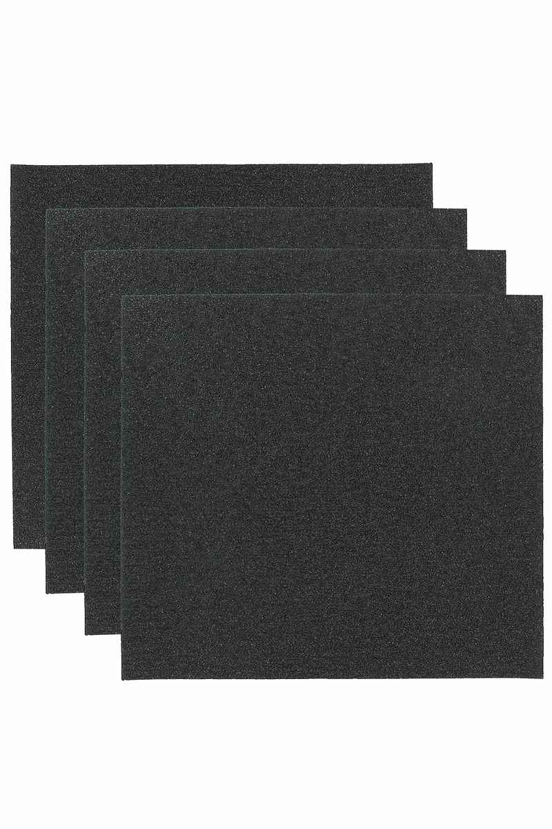 Vicious Extra-Coarse 10" x 11" Griptape (black) 4 Pack