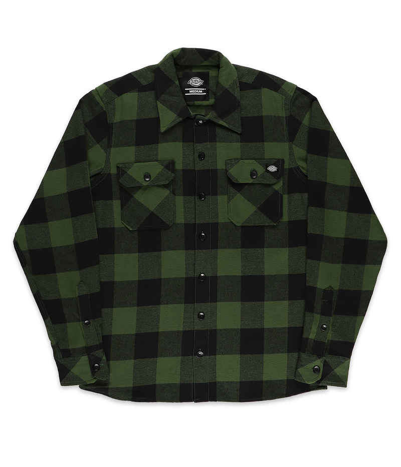Dickies Sacramento Flannel Shirt (pine green)