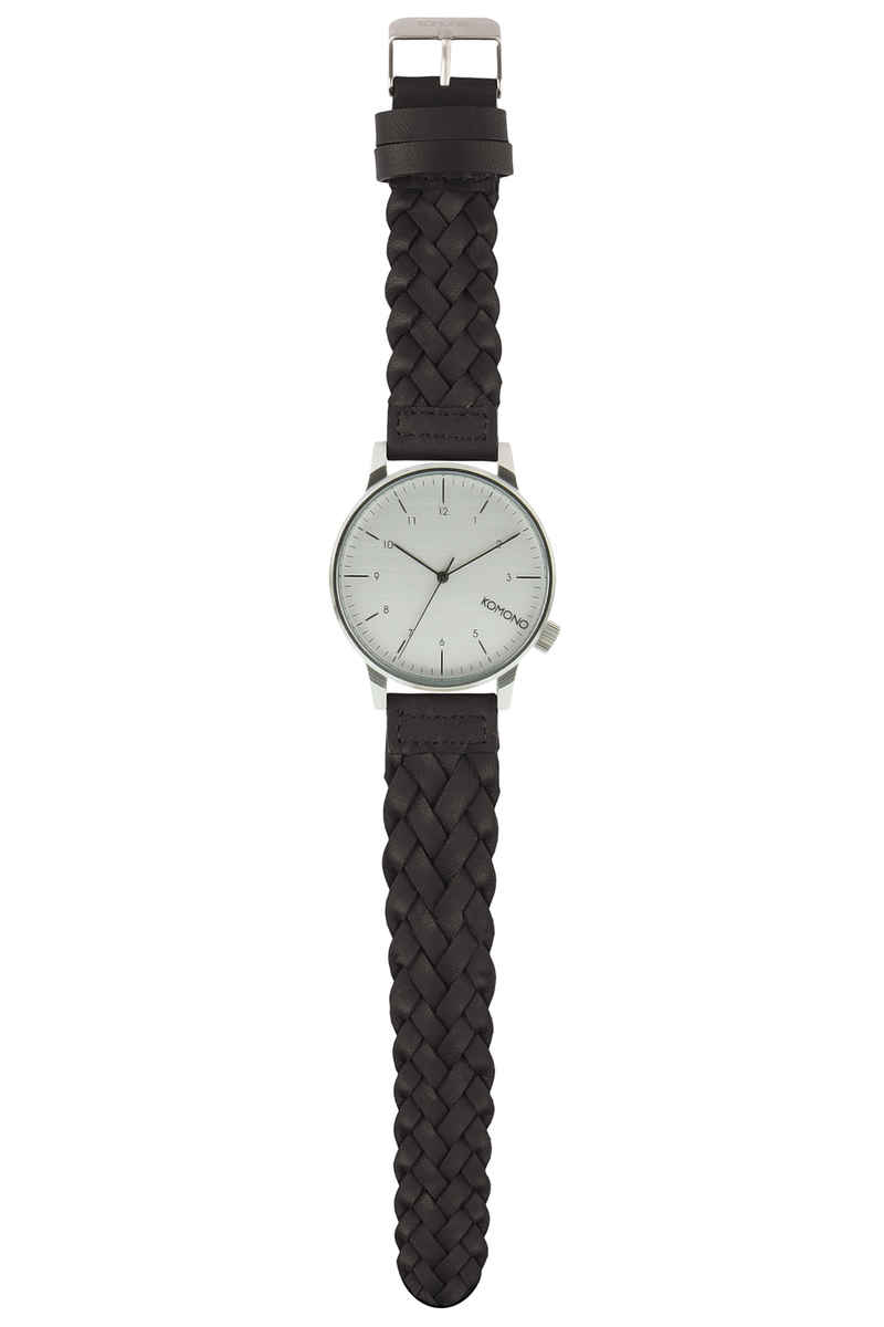 Komono Winston Woven Uhr (black)