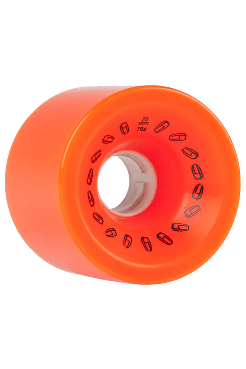 Olson&Hekmati Grip 70mm 76A Wiel (orange) 4 Pack