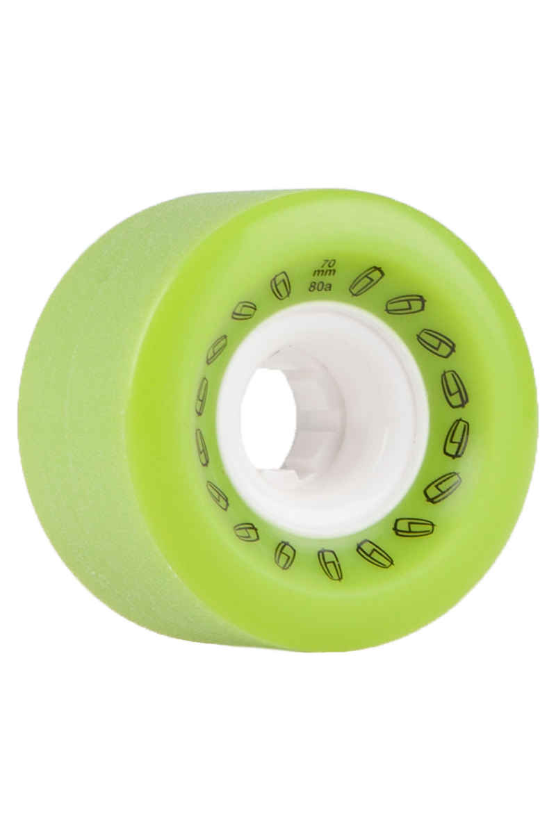 Olson&Hekmati Slide Wheels (green) 4 Pack 70mm 80A