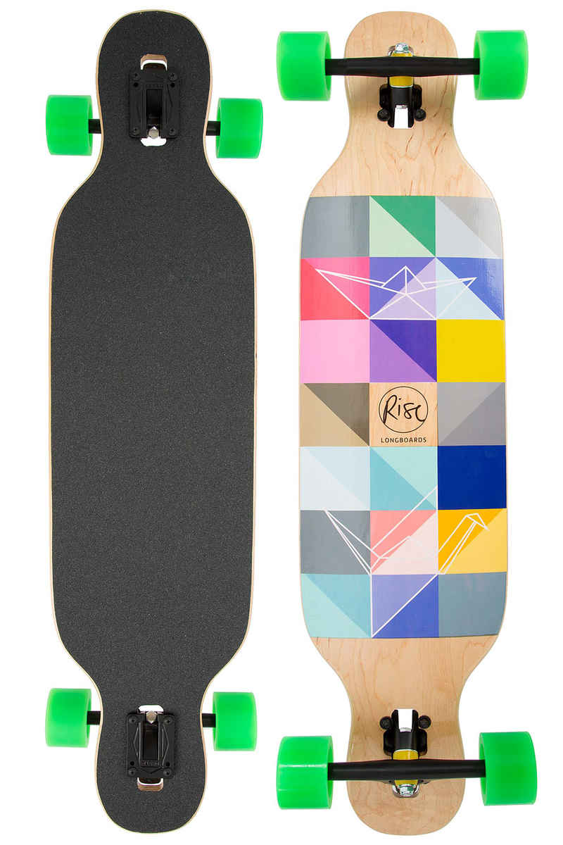 Rise Origami 37.5" Longboard completo