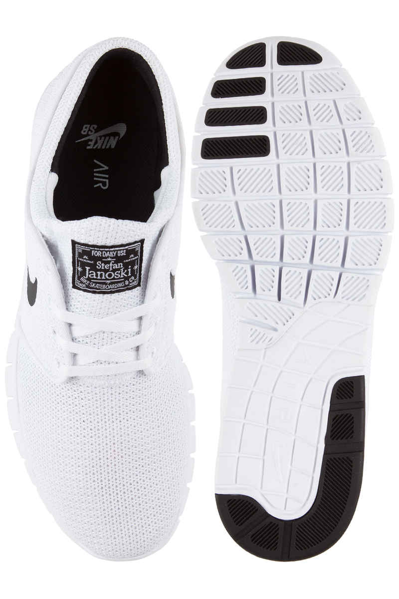 Nike SB Stefan Janoski Max Shoes (white black)