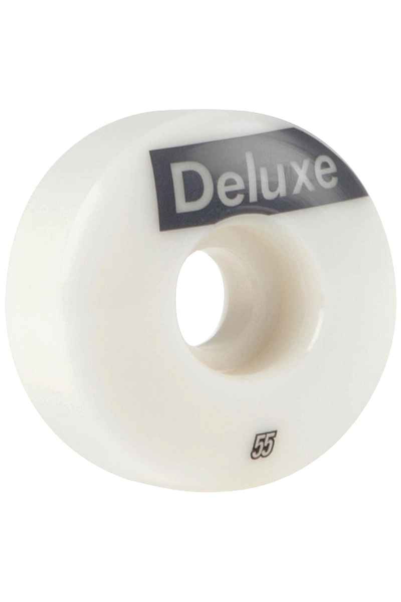 SK8DLX AFS Deluxe Ruote (white) 55mm 100A pacco da 4