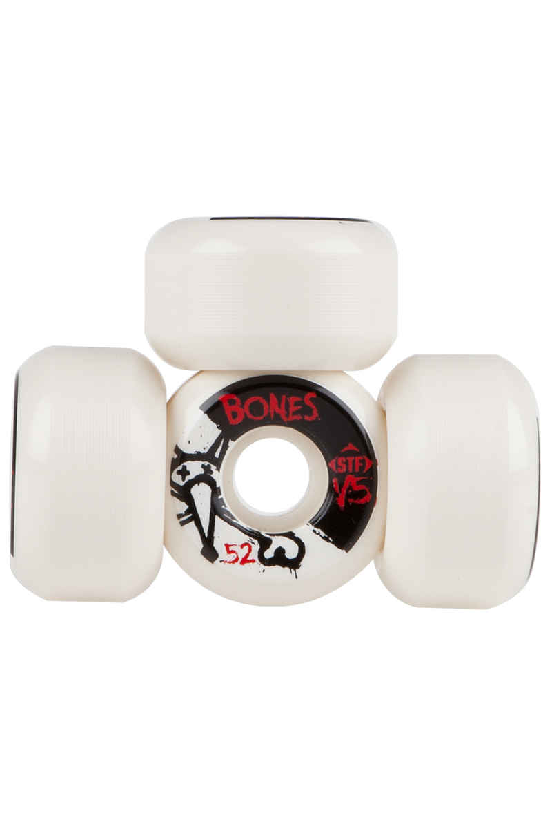 Bones STF-V5 Series II 52mm Roue (white) 4 Pack