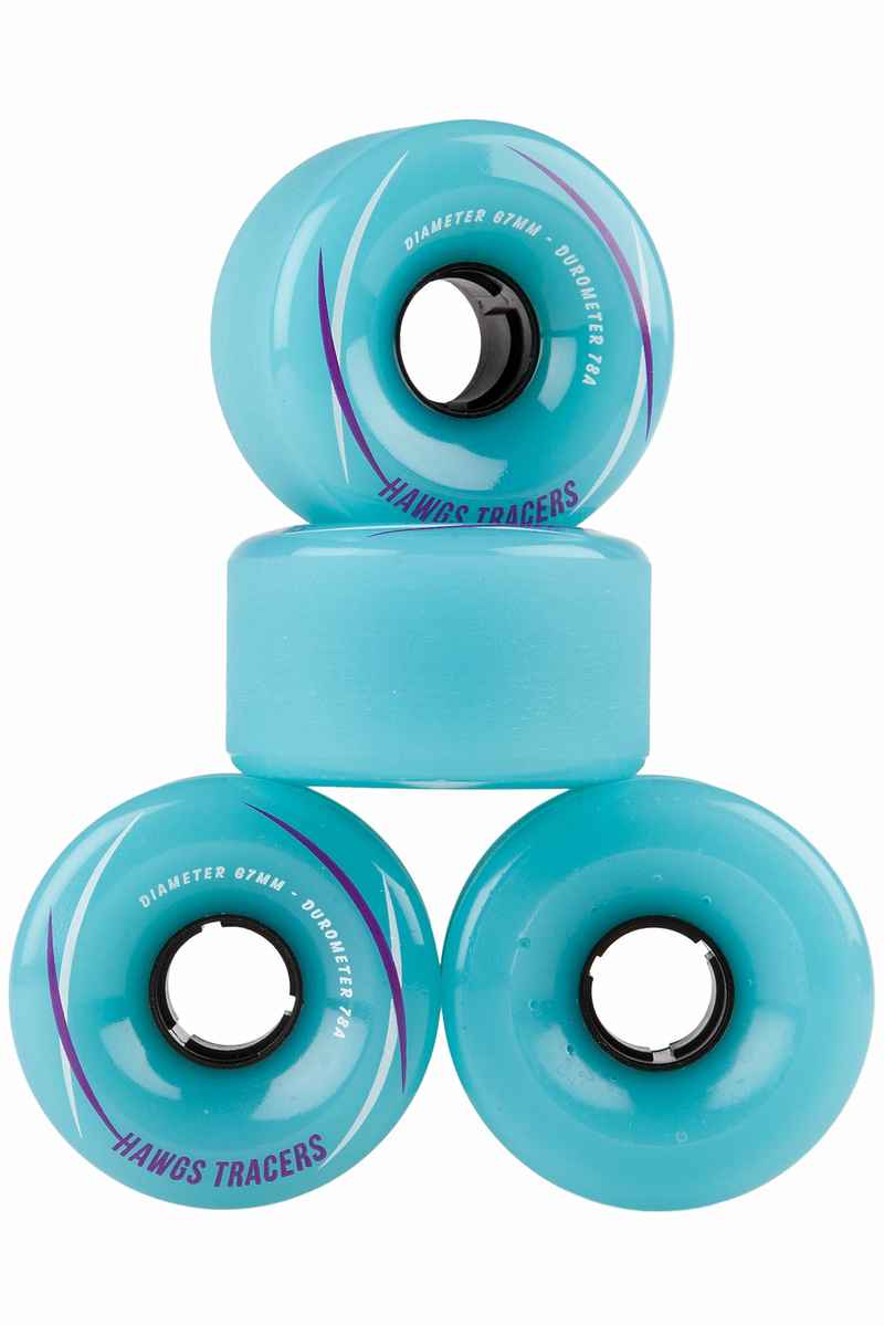 Hawgs Tracer Rollen (teal) 4er Pack 67mm 78A